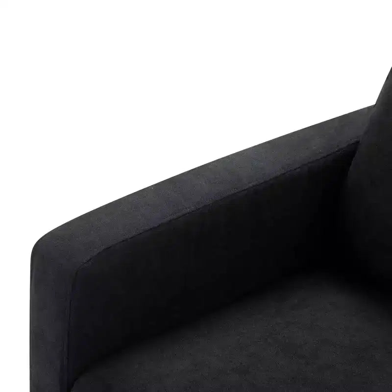 Divanetto moderno imbottito da 130 cm per soggiorno