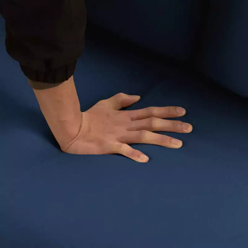 Divanetto moderno imbottito da 130 cm per soggiorno