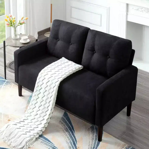 Divanetto moderno imbottito da 130 cm per soggiorno