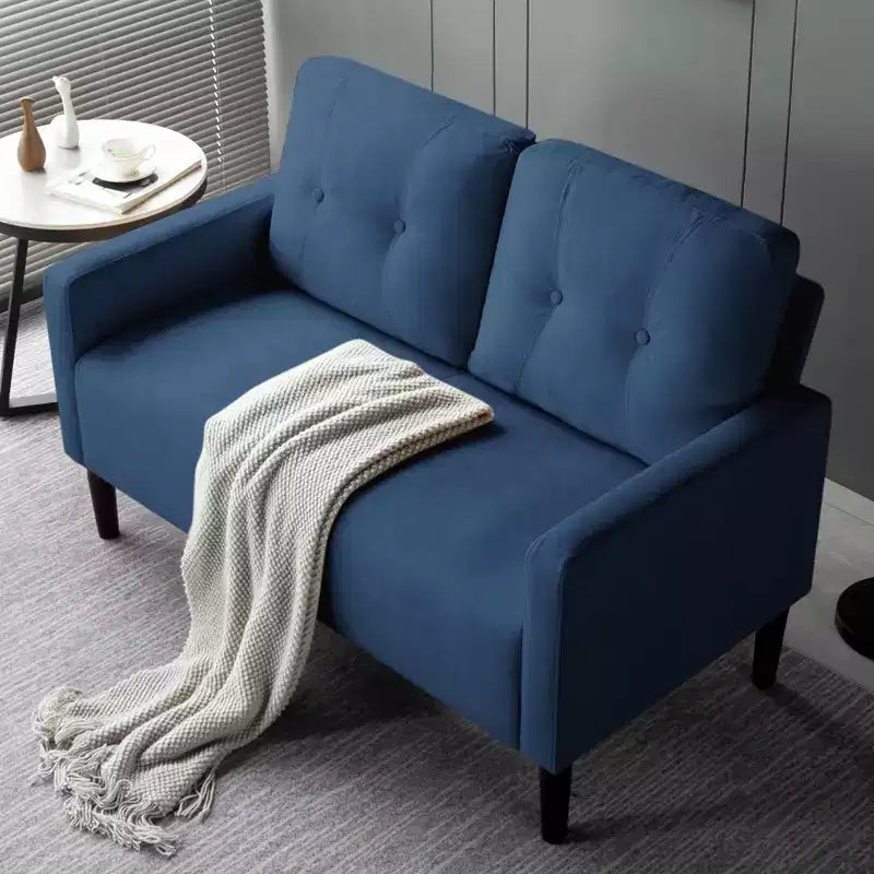 Divanetto moderno imbottito da 130 cm per soggiorno