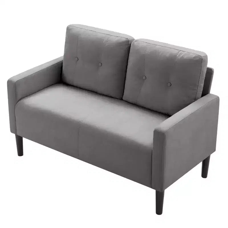 Divanetto moderno imbottito da 130 cm per soggiorno