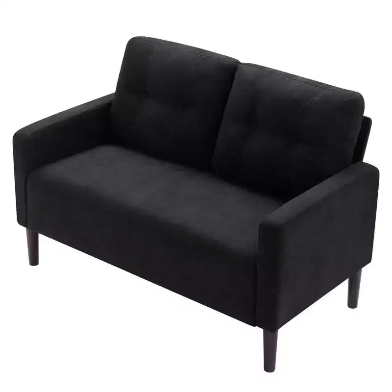 Divanetto moderno imbottito da 130 cm per soggiorno
