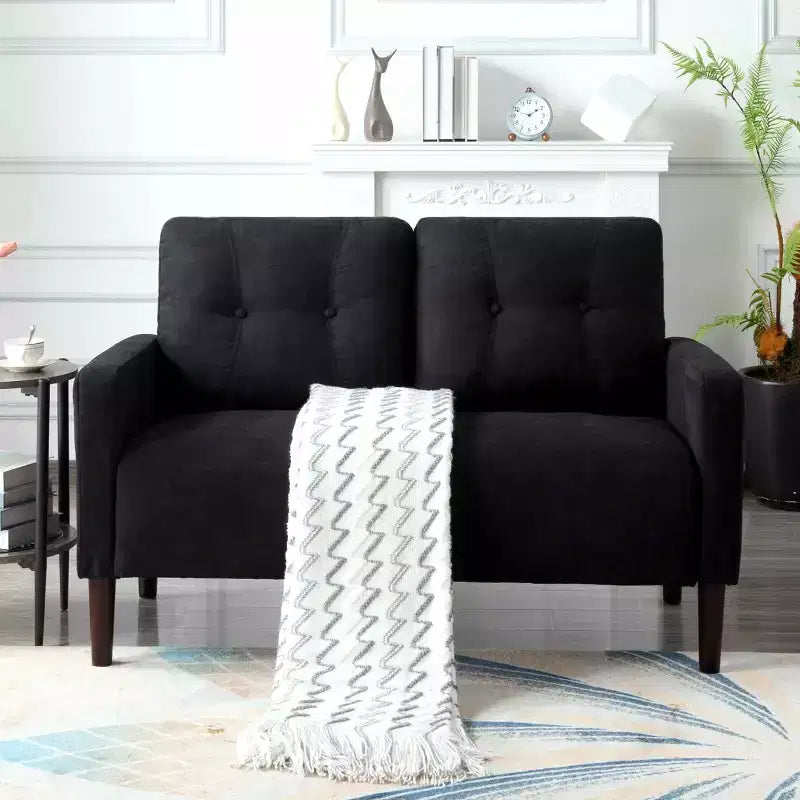 MAYEERTY 51.2inLoveseat Couch Modern Couch Loveseat Stylish Upholstered Sofa for Living Room