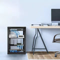 Armadio server da muro 15U, capacità 68 kg, telaio aperto, acciaio al carbonio
