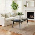 Mid-Century Modern Rectangular Coffee Table (40in x 20in / 1020mm x 510mm)